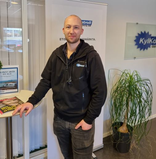 installation- och serviceledare; kalle brink